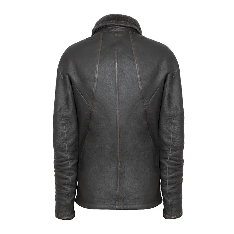 Isaac Sellam Experience Shearling Lined Leather Jacket