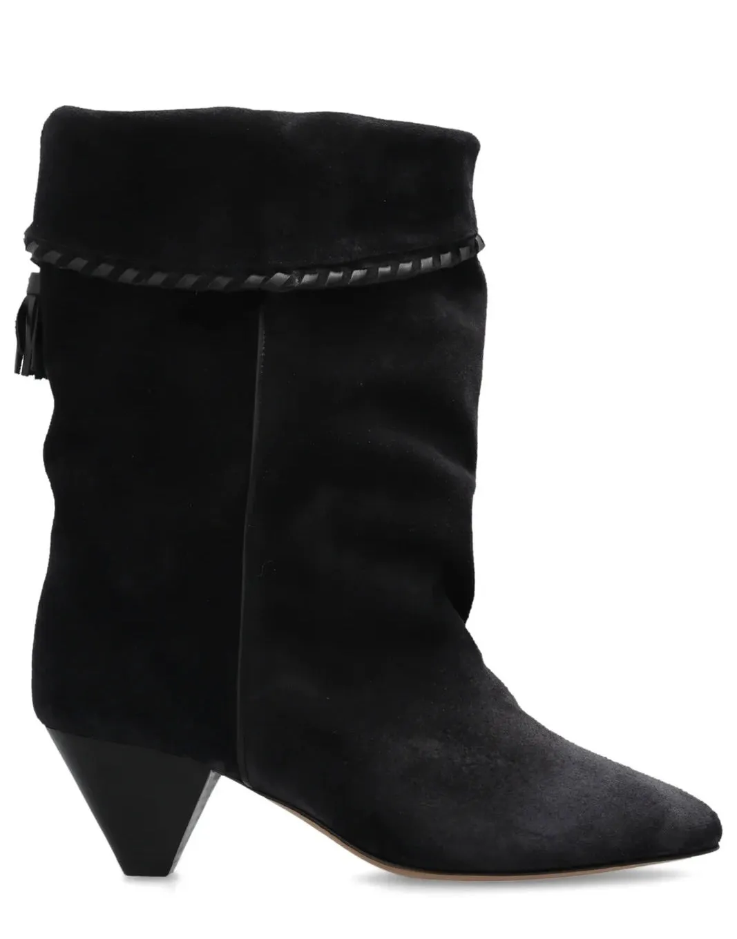 Isabel Marant Dalby Faded Black Boots