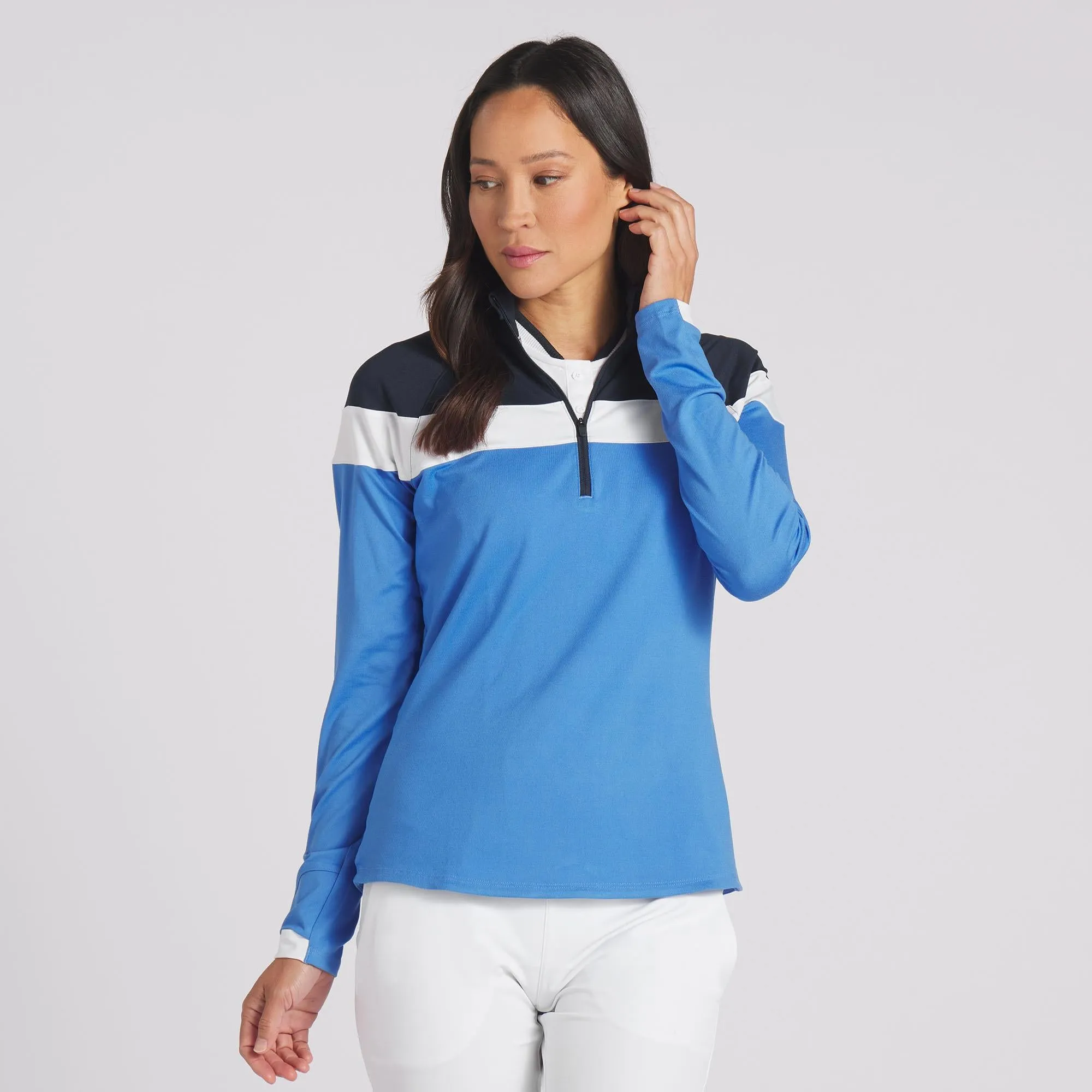 Ladies Puma 1/4 Zip Lightweight Golf Mid Layer