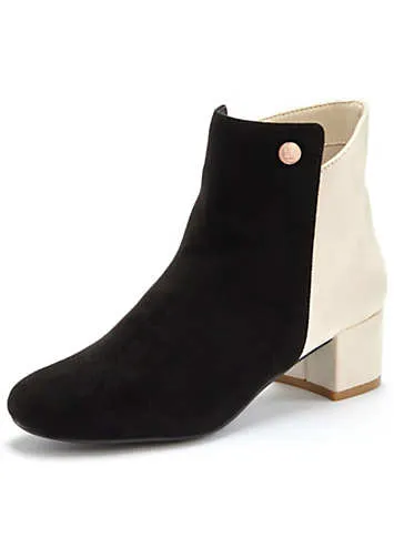 LASCANA Colourblock Ankle Boots | Grattan