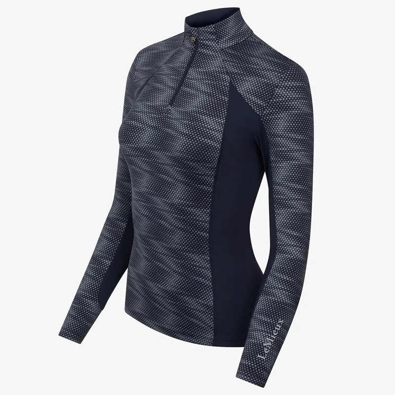 LeMieux Eleanor Reflective Ladies Base Layer - Navy