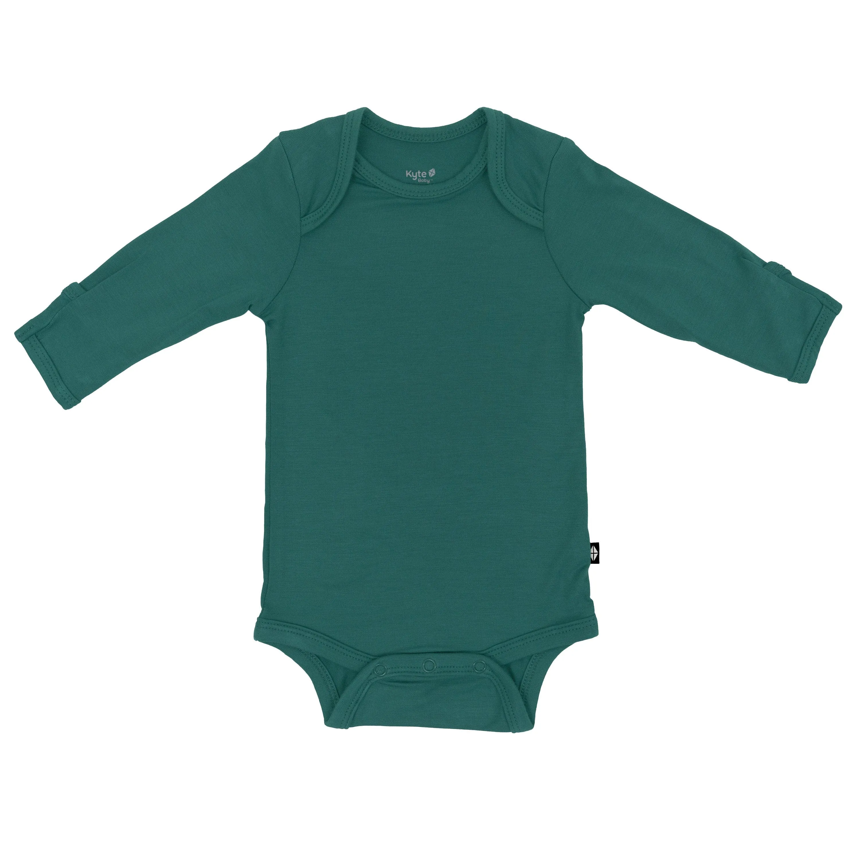 Long Sleeve Bodysuit in Emerald