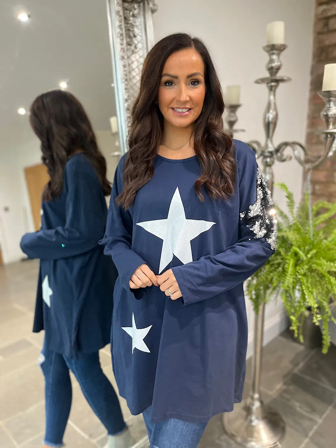 Long Sleeve Star Top Sidney