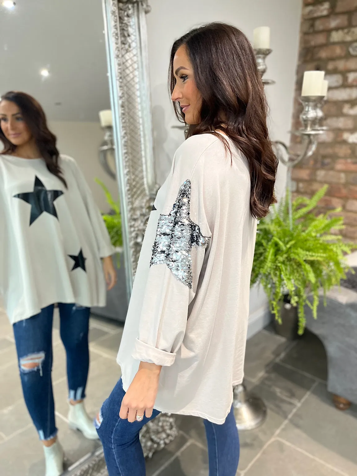 Long Sleeve Star Top Sidney