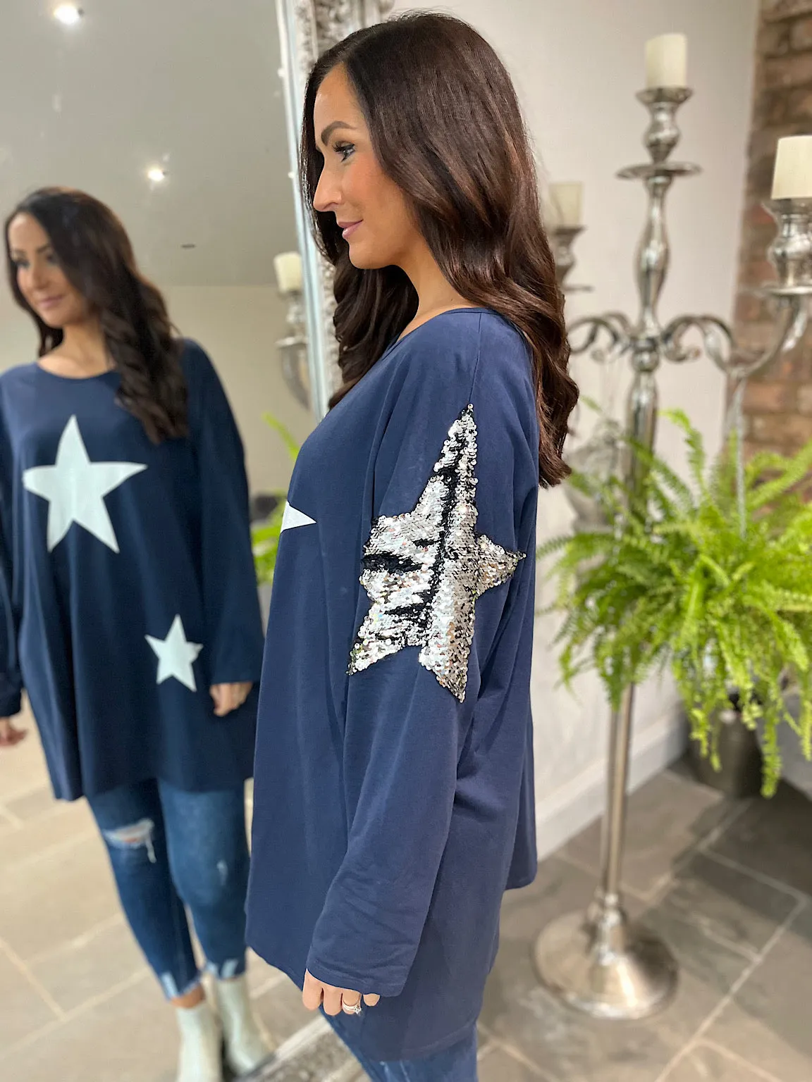 Long Sleeve Star Top Sidney