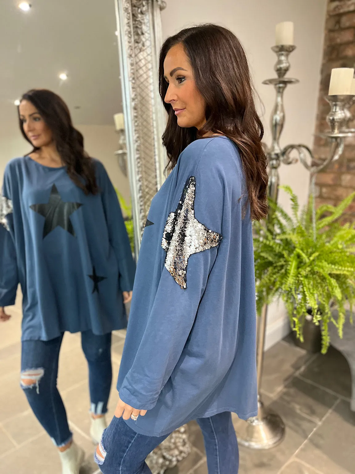 Long Sleeve Star Top Sidney