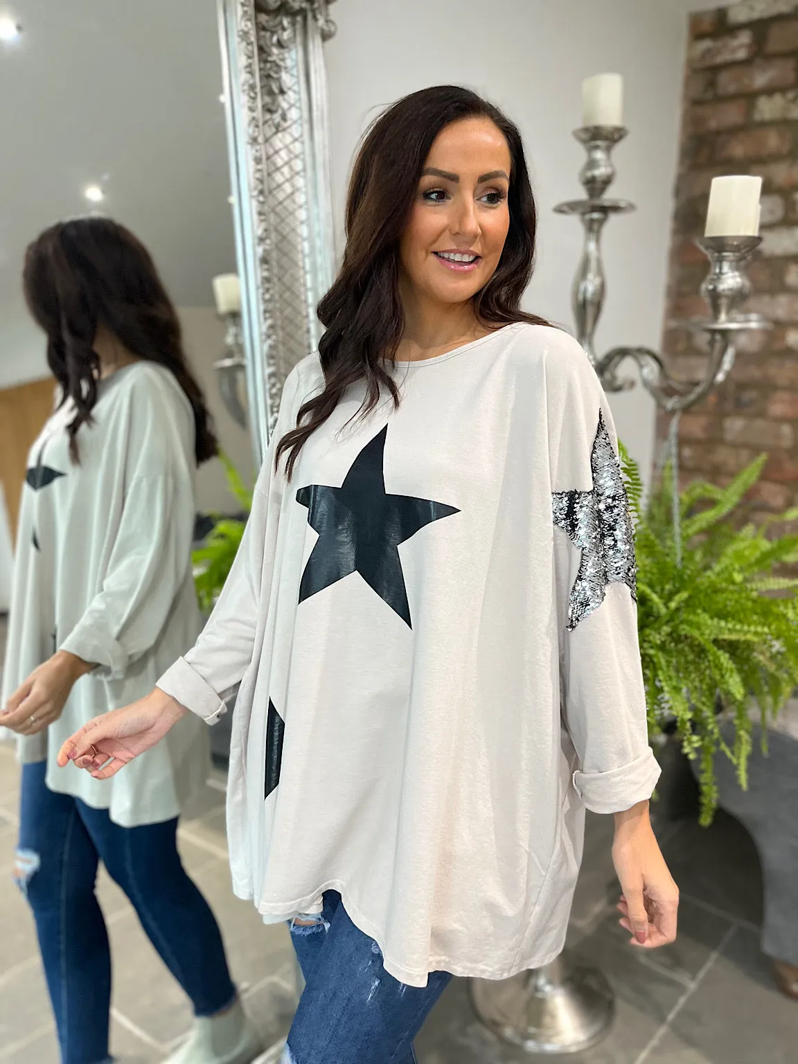 Long Sleeve Star Top Sidney