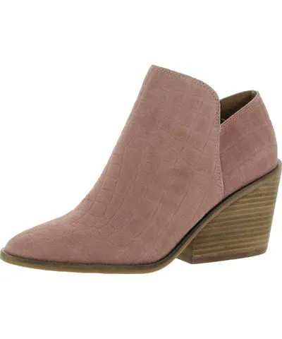 Lucky Brand Saucie Womens Comfort Insole Pointed Toe Ankle Boots