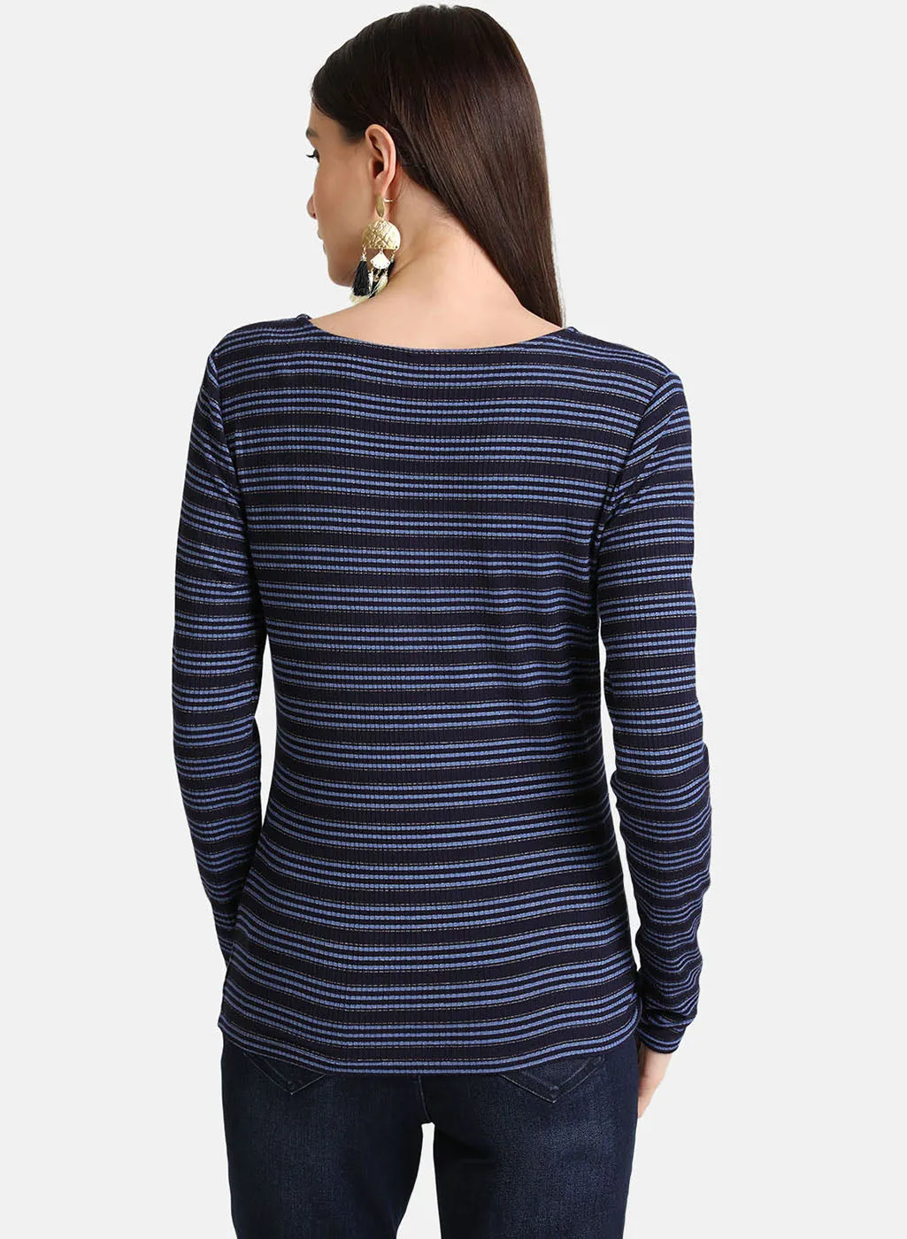 Lurex Stripe T-Shirt