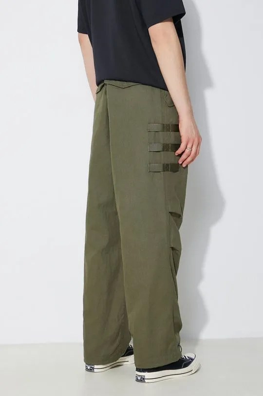 Maharishi trousers M.A.L.I.C.E. M51 Cargo Pants Cotton Hemp Twill 28 men's green color 5051.OLIVE