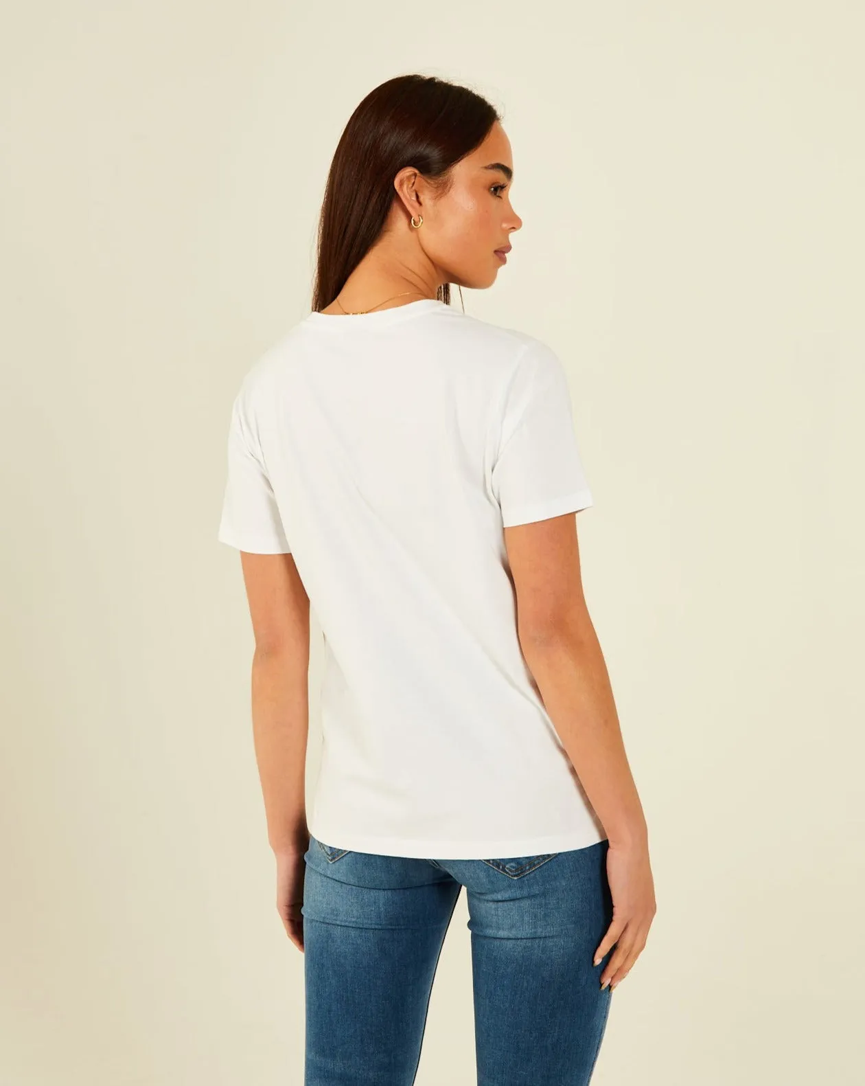 Margie T-Shirt Dove White