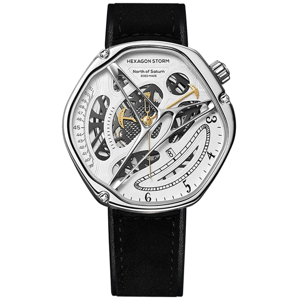 Men's Stainless Steel Luxury Designer Automatic Mechanical Wristwatch