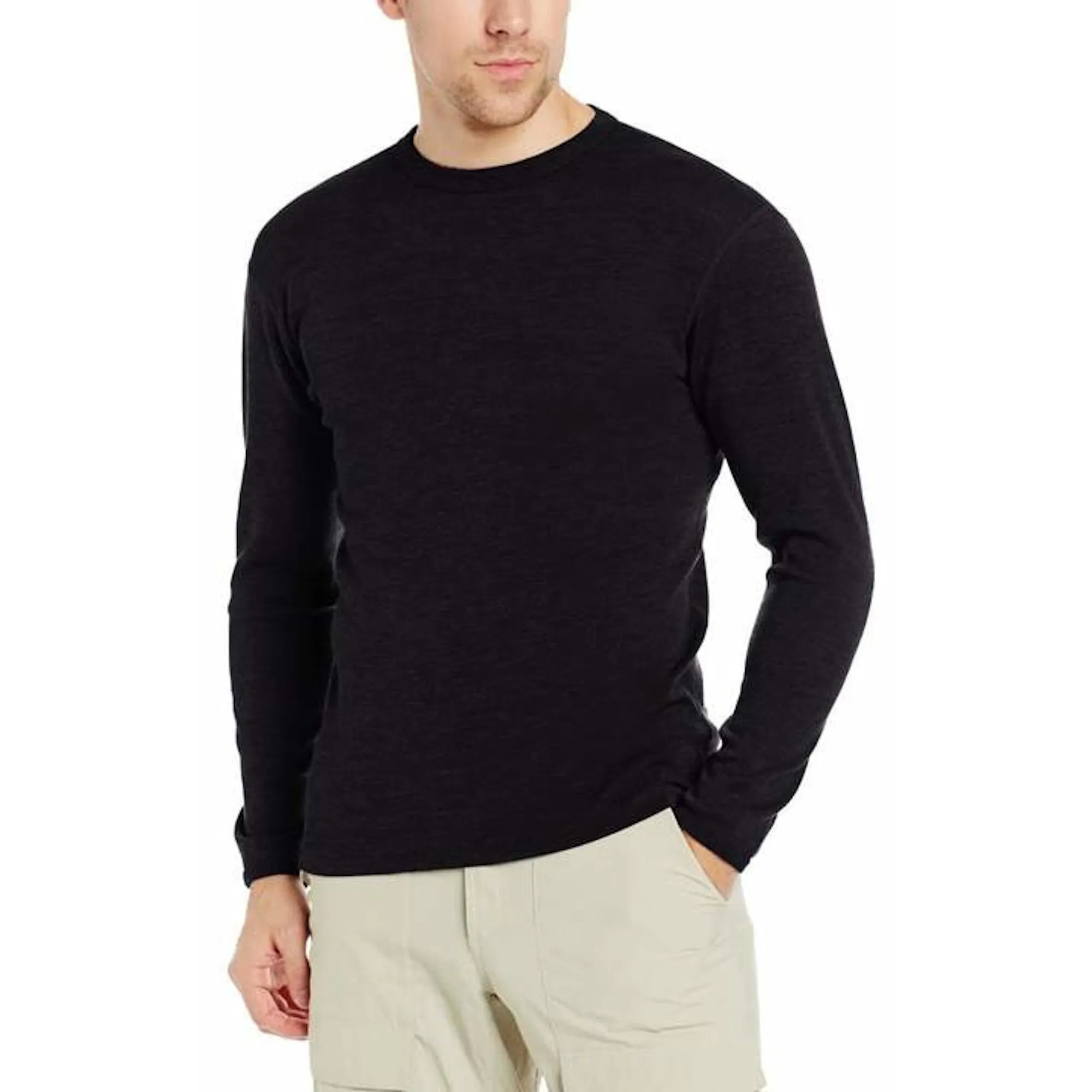 Minus 33 Men's Chocorua Midweight Merino Wool Crew-Neck Base Layer Top