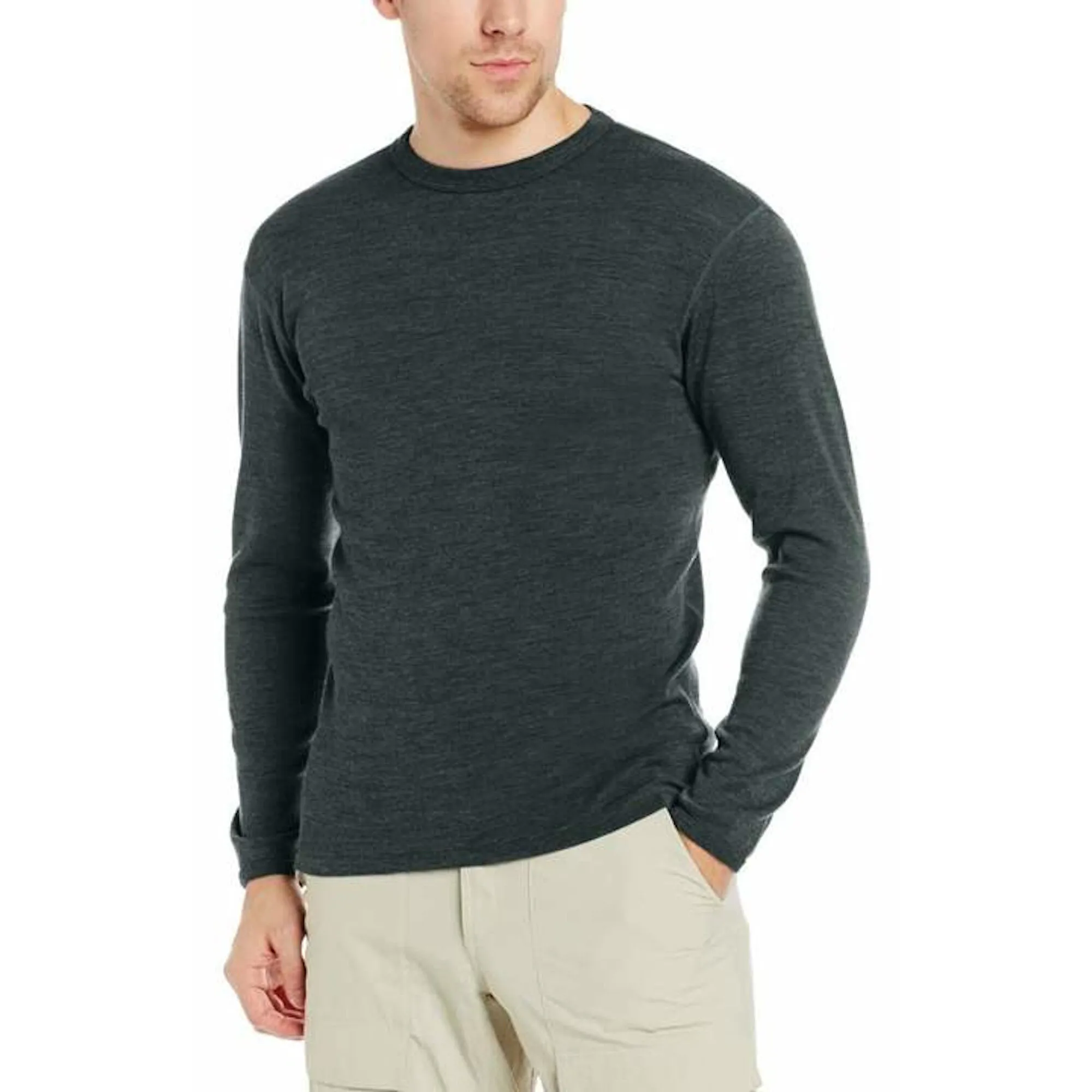 Minus 33 Men's Chocorua Midweight Merino Wool Crew-Neck Base Layer Top