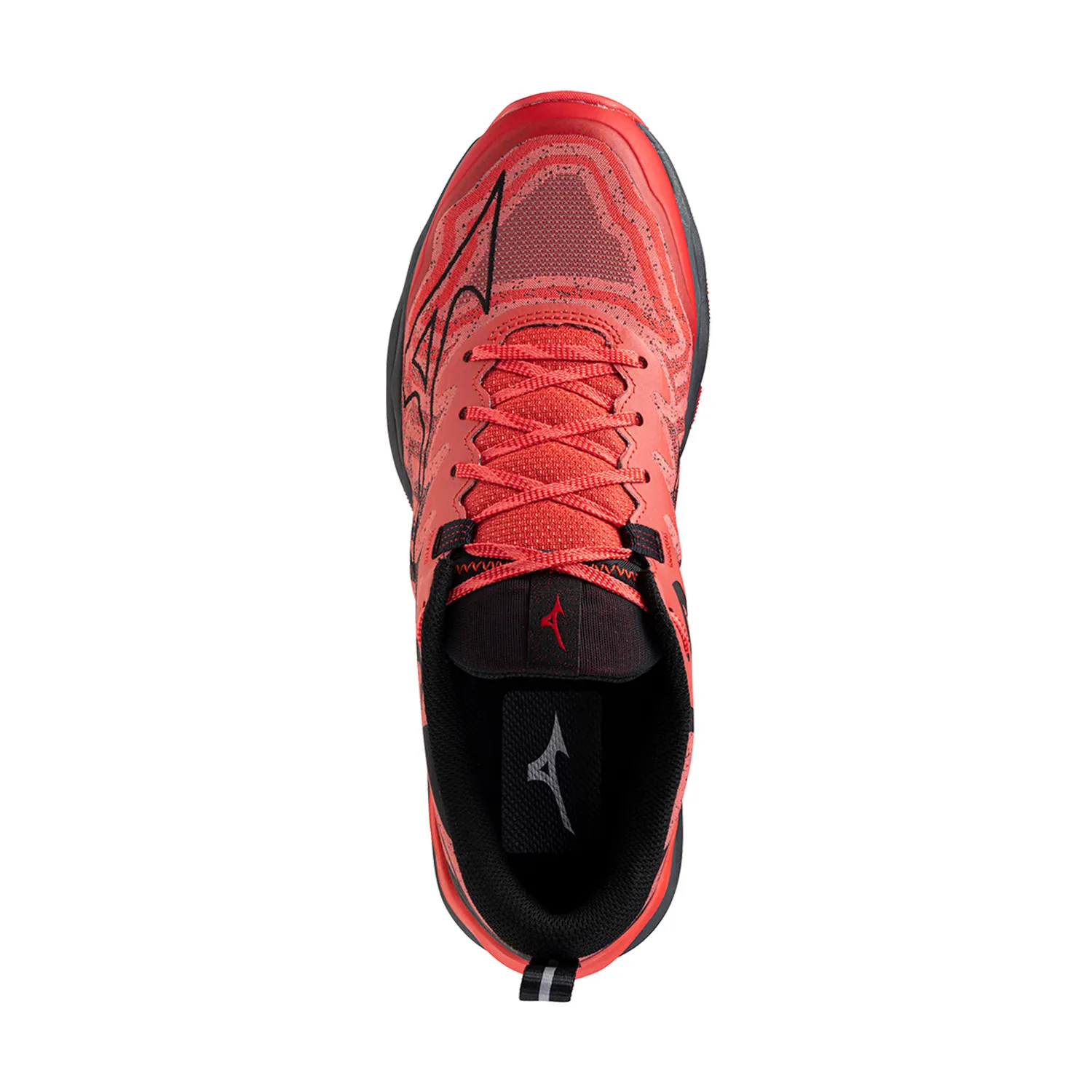 Mizuno Wave Daichi 8  Cayenne/Black/High Risk Red