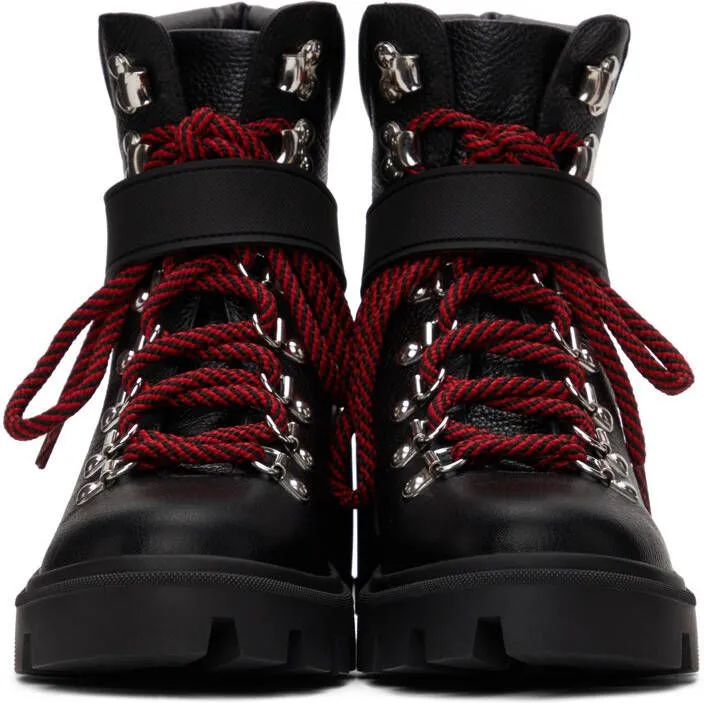 Moncler Black Carol Hiking Boots