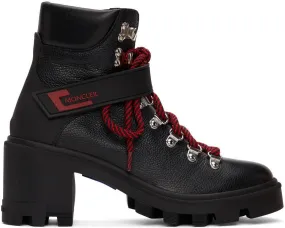 Moncler Black Carol Hiking Boots