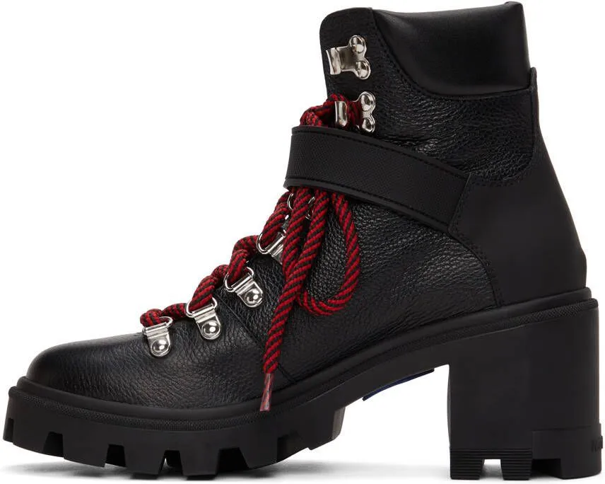 Moncler Black Carol Hiking Boots