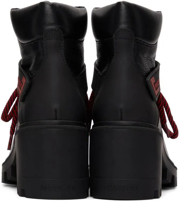 Moncler Black Carol Hiking Boots