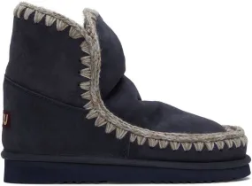 Mou Navy Ankle Boots