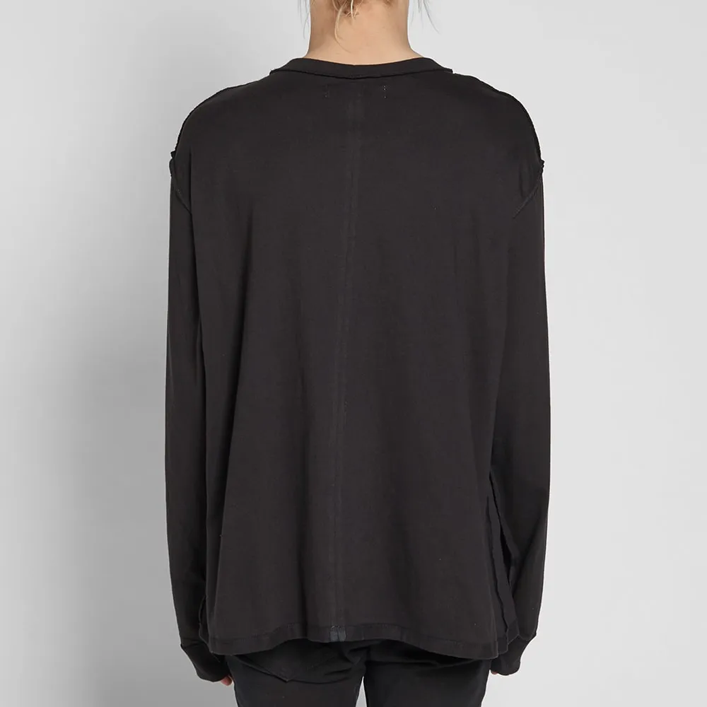 Mr. Completely Long Sleeve Pocket TeeBlack