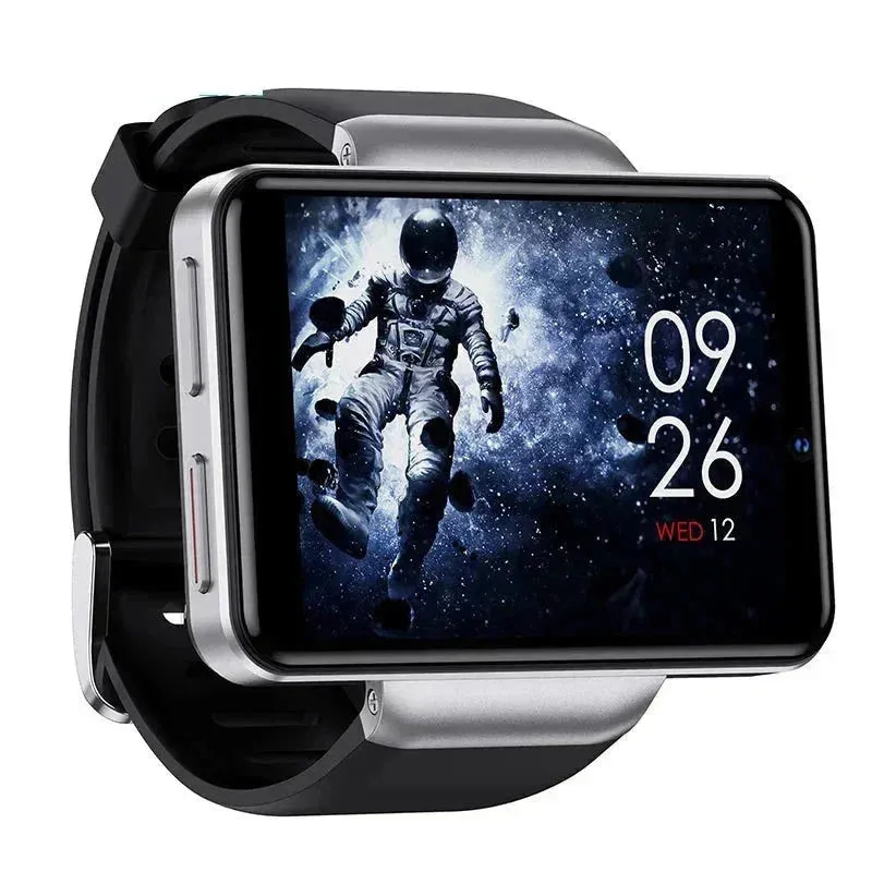 Multi-language Heart Rate Pedometer Dual Cameras Large Screen Smartwatch