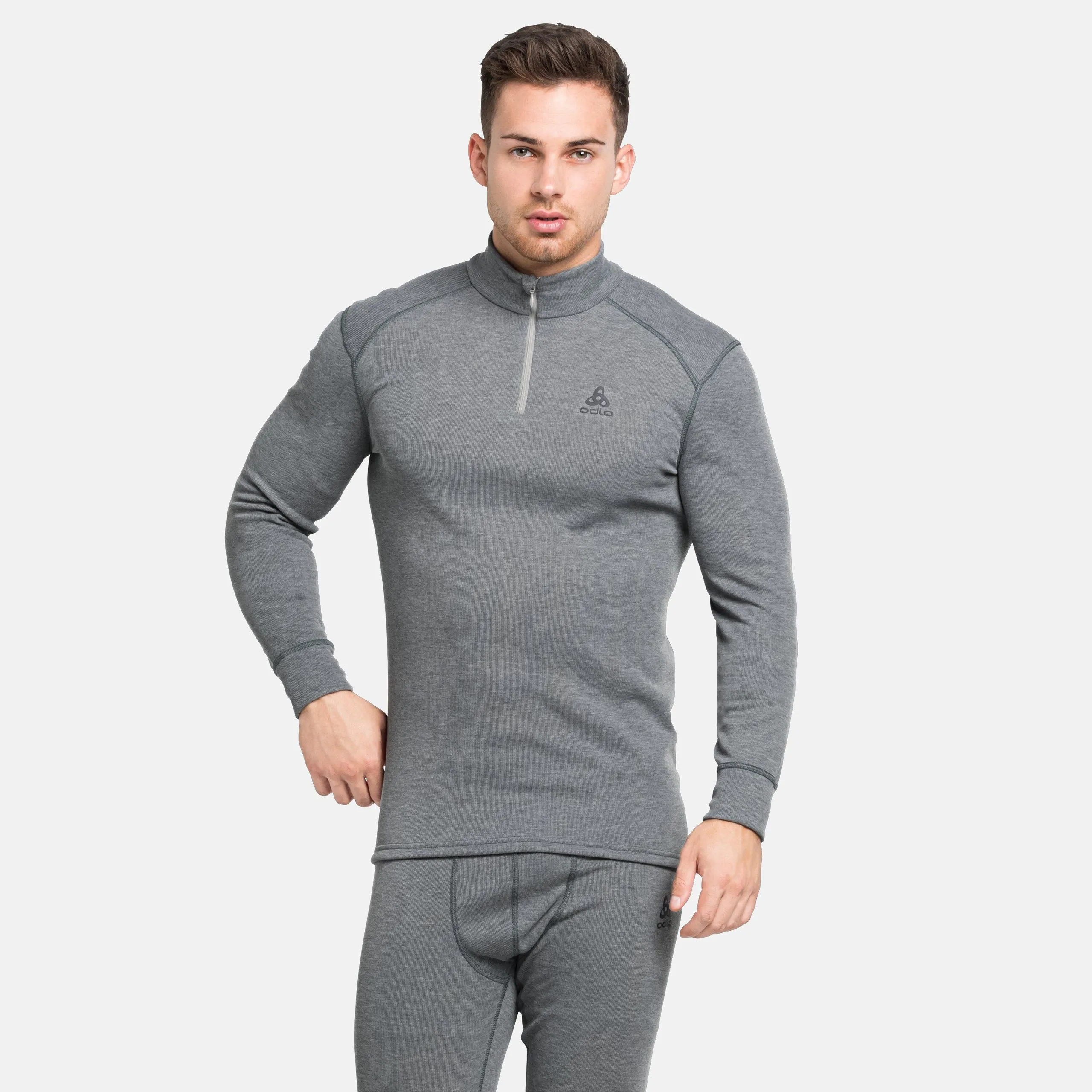 Odlo Active Warm Eco Mens Half Zip Base Layer Top