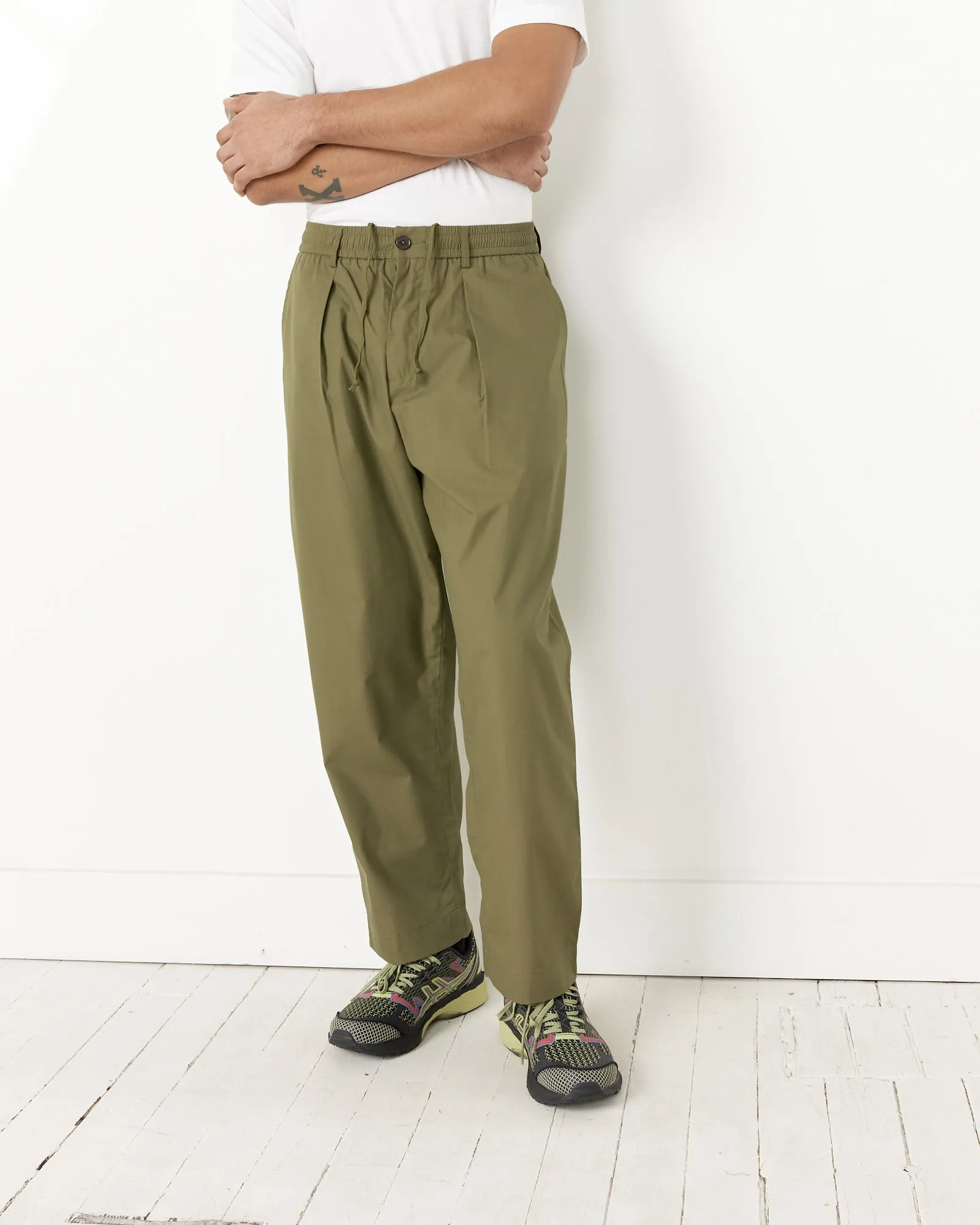 Oxford Pant in Olive