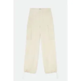 Pantalone cargo donna Beige