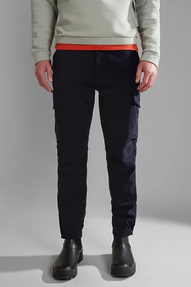 Pantaloni cargo Schiste uomo Blu