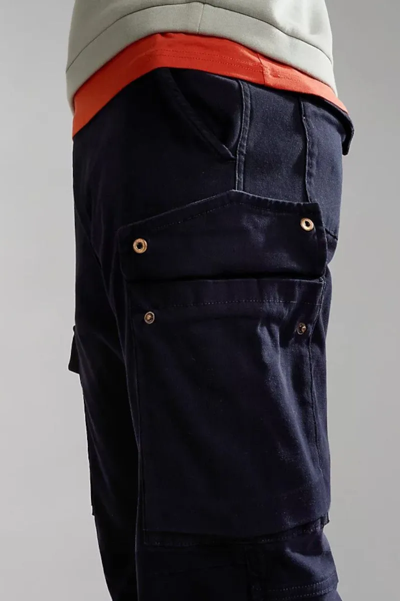 Pantaloni cargo Schiste uomo Blu