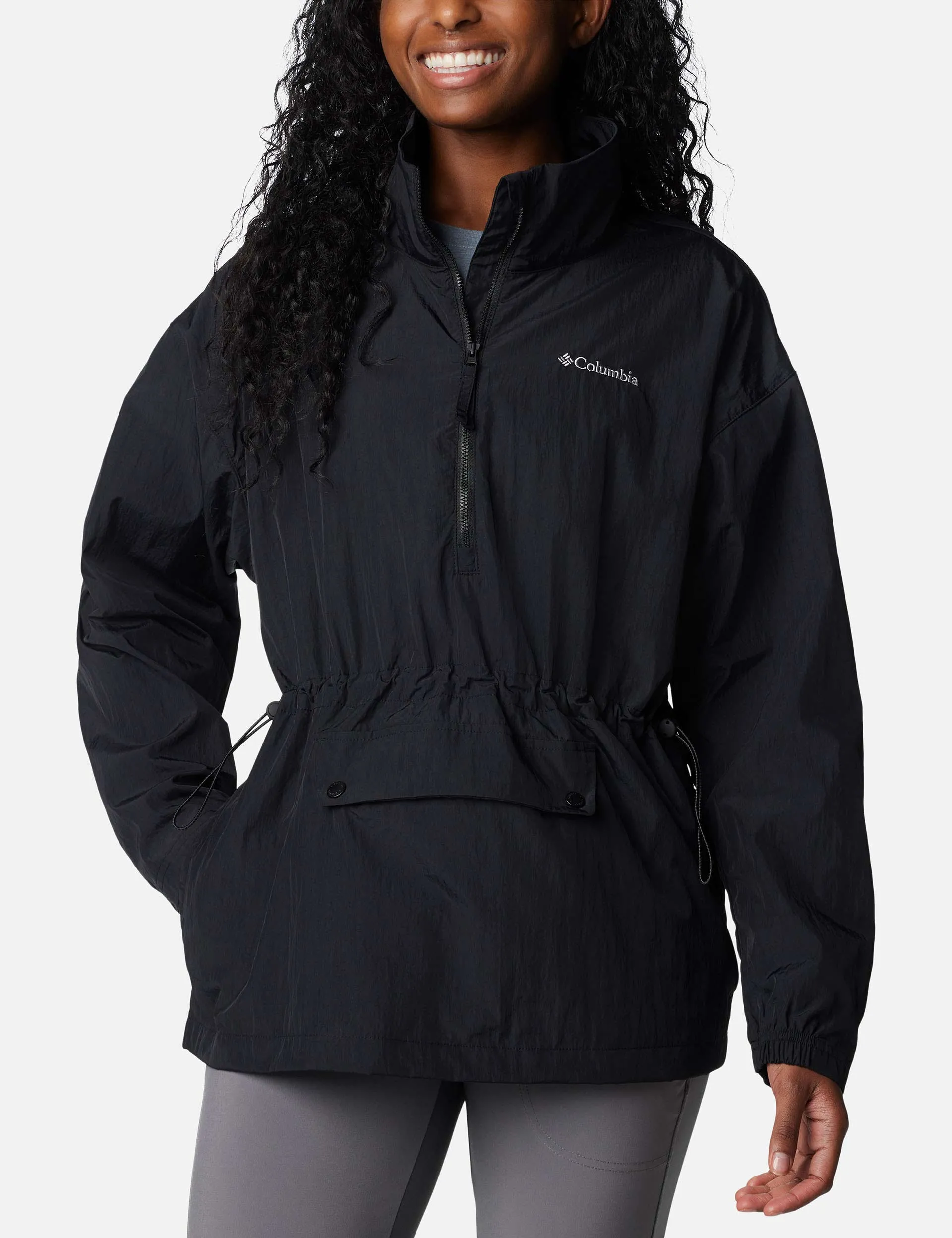 Paracutie Anorak Windbreaker - Black