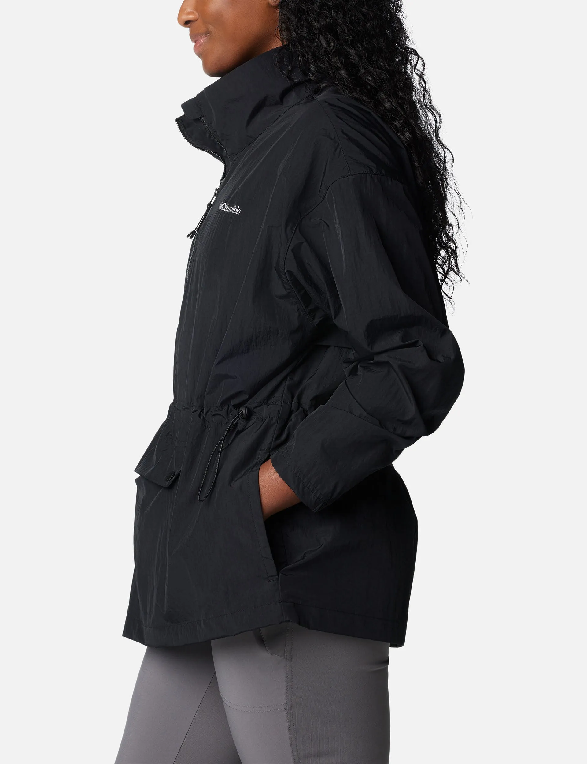 Paracutie Anorak Windbreaker - Black