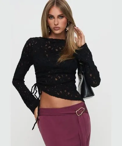 Princess Polly Sensua Long Sleeve Top