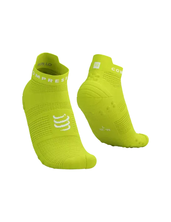 Pro Racing Socks RUN LOW v4.0 Green Sheen/White