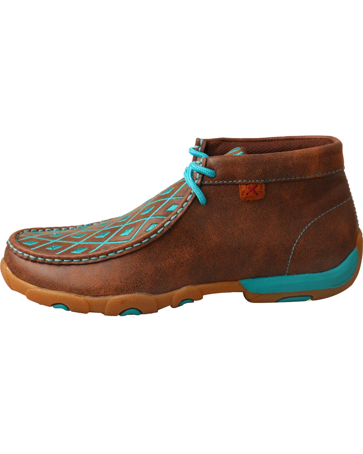 Product Name:  Twisted X Women's Diamond Embroidered Chukka Driving Mocs