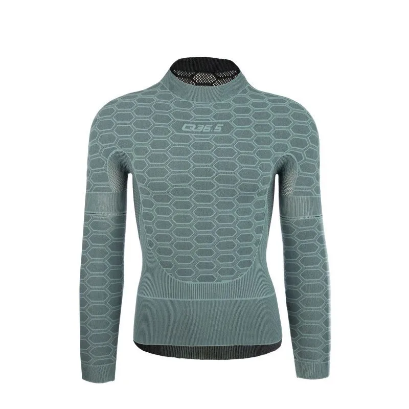 Q36.5  Base layer 3 long sleeve Antracite - Intimo - Uomo