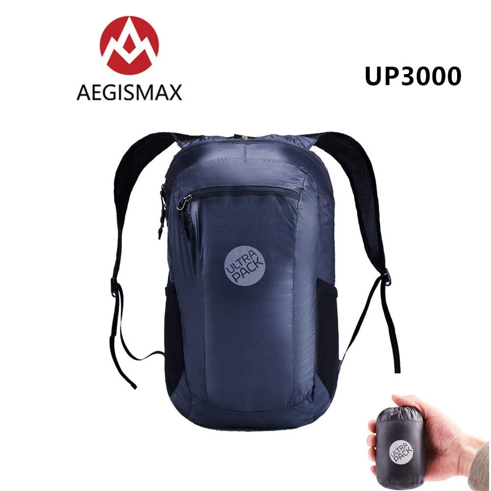 Sac à dos imperméable, ultraléger et pliable 100g AEGISMAX – Ultra pack 18L