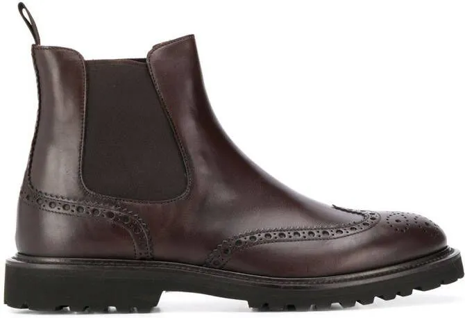 Scarosso ankle boots Brown