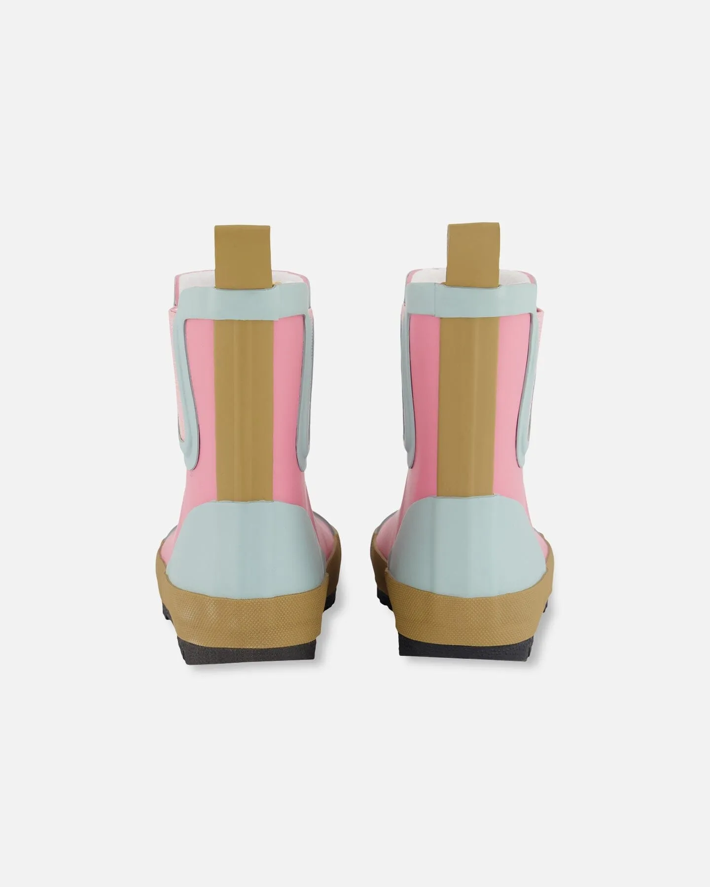 Short Rain Boots Pink