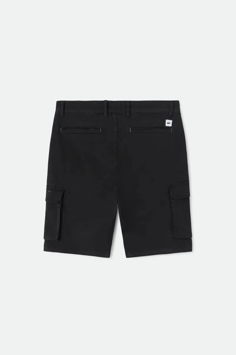 Shorts cargo uomo Nero