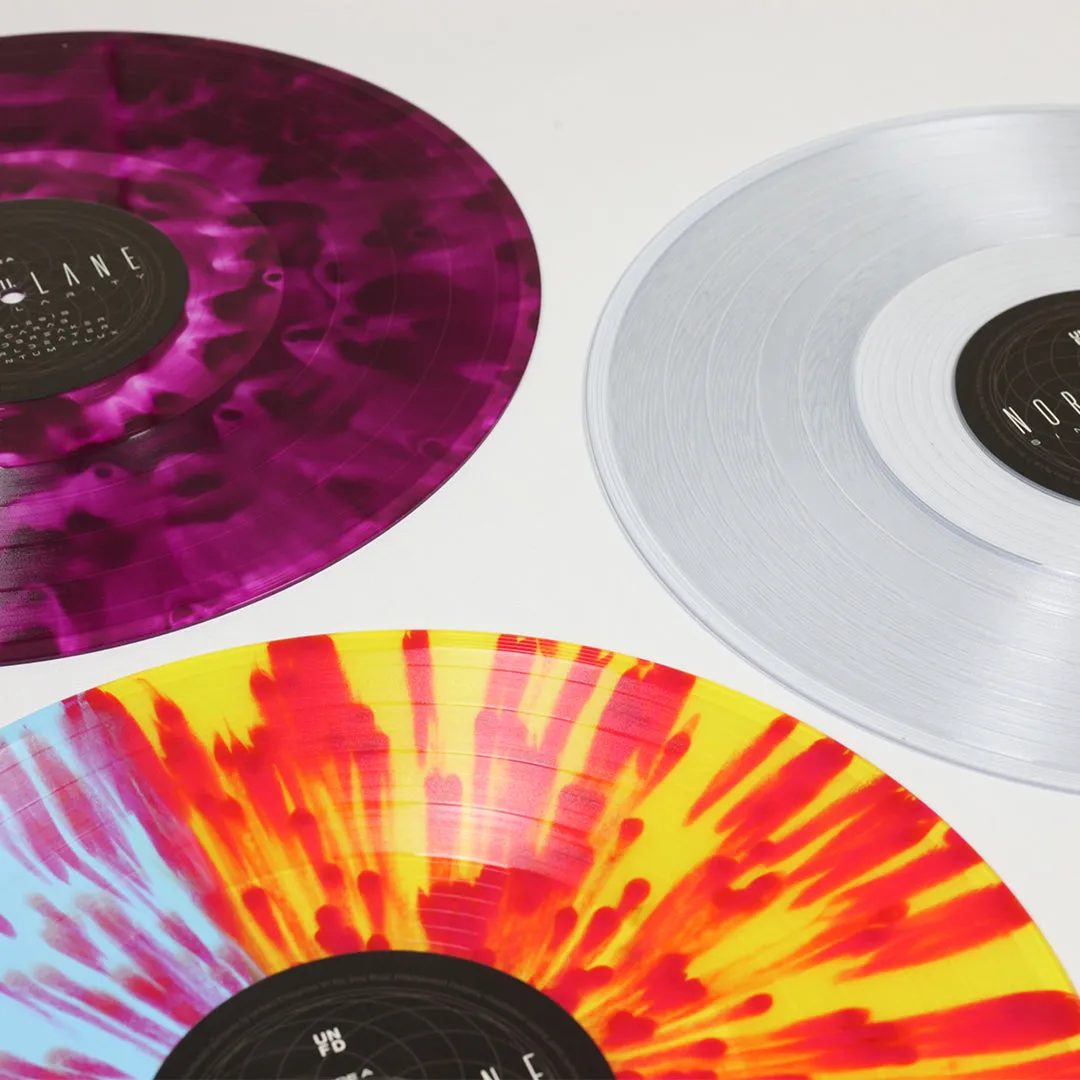 Singularity 12 Vinyl (Half Translucent Yellow/Half Blue With Magenta Splatter)