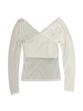 Size S - Dion Lee Multi Layer White Top