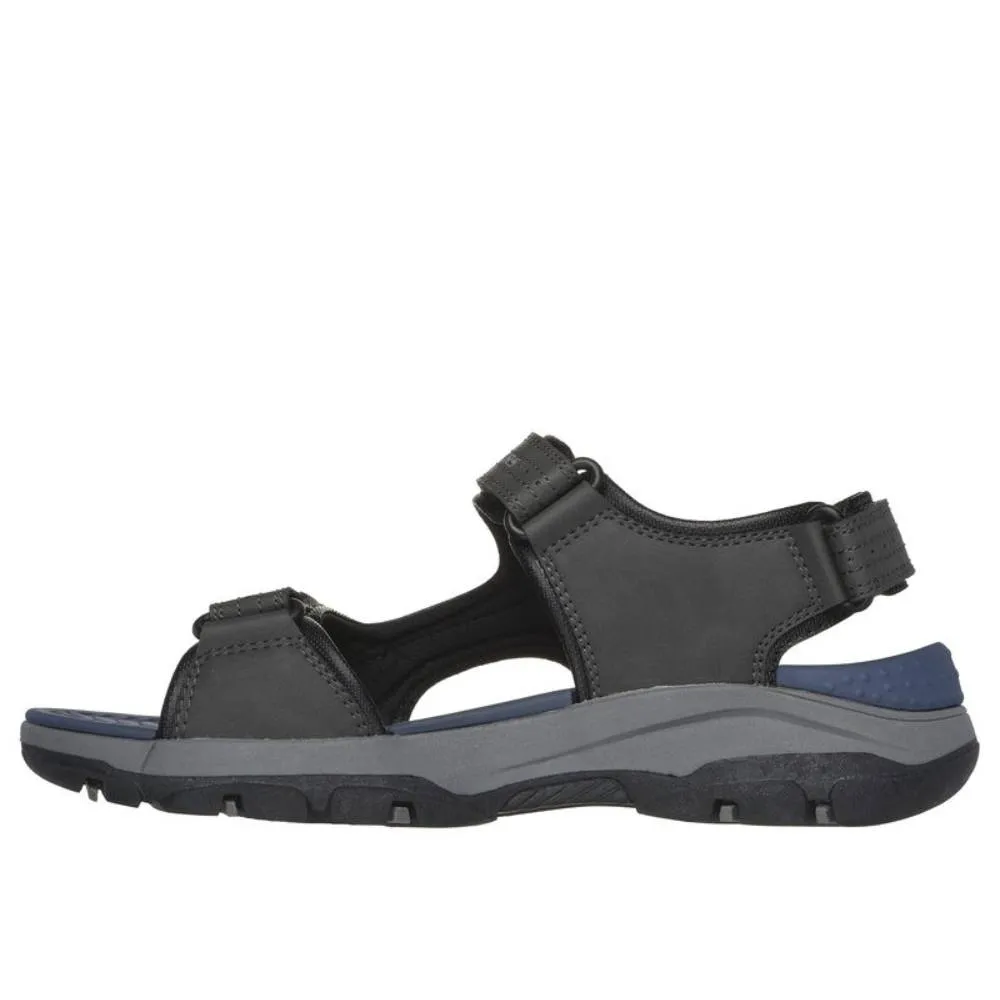 SKECHERS Men's Tresmen-Garo Sandal (Charcoal)