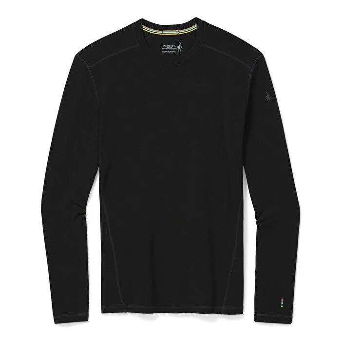 Smartwool Men's Classic Thermal Merino Base Layer Crew - Black | George Fisher