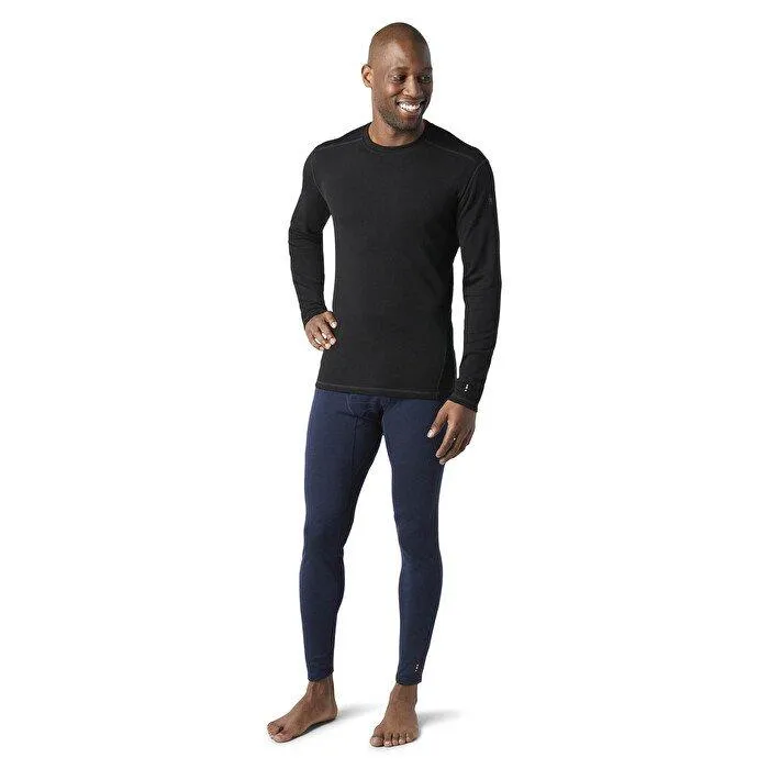 Smartwool Men's Classic Thermal Merino Base Layer Crew - Black | George Fisher