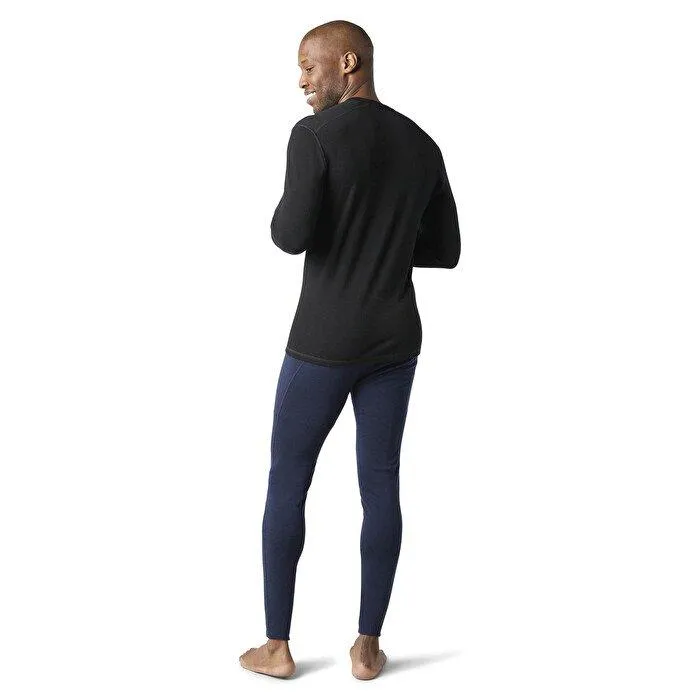 Smartwool Men's Classic Thermal Merino Base Layer Crew - Black | George Fisher