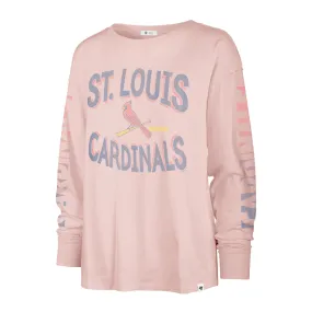 ST. LOUIS CARDINALS CLOUD NINE '47 SOA LONG SLEEVE TEE WOMENS