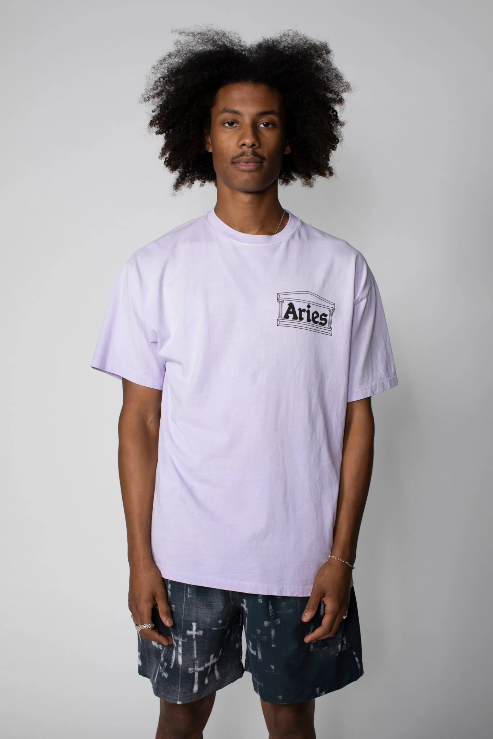 Sunbleached Temple SS Tee