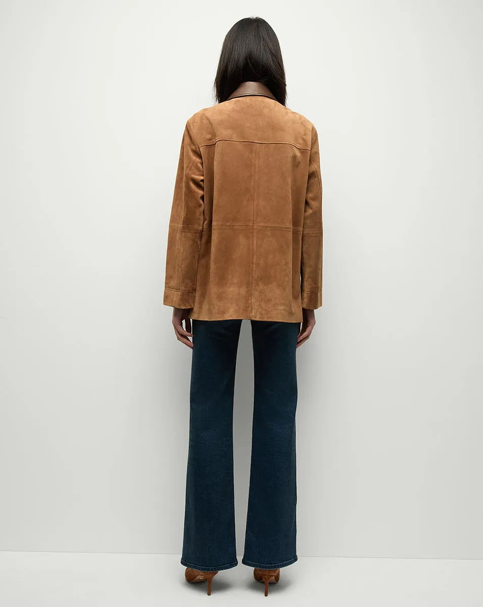 Suz Suede Dickey Chore Coat